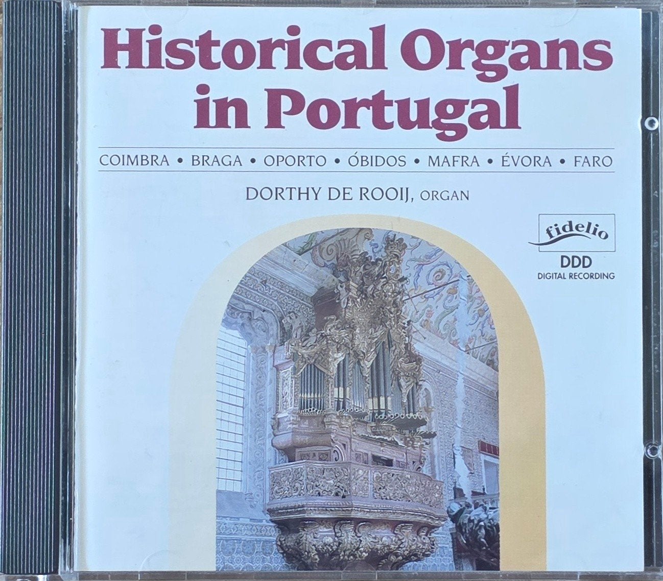 CD Historical Organs in Portugal - Dorthy de Rooij, Ophalen of Verzenden, Zo goed als nieuw, Soloconcert