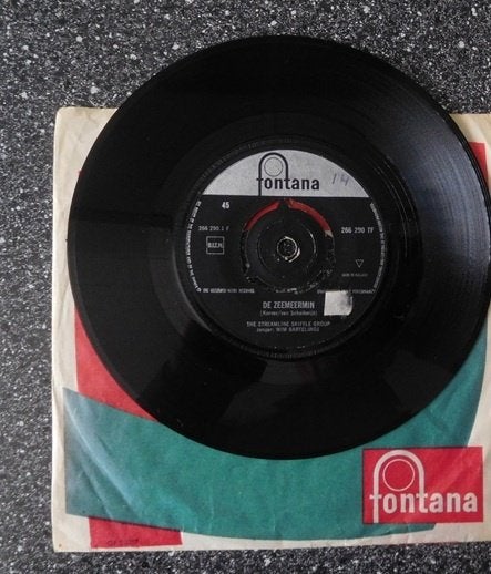 Streamline Skiffle Group - de zeemeermin (vanaf € 20,00), Overige genres, 7 inch, Ophalen of Verzenden, Zo goed als nieuw