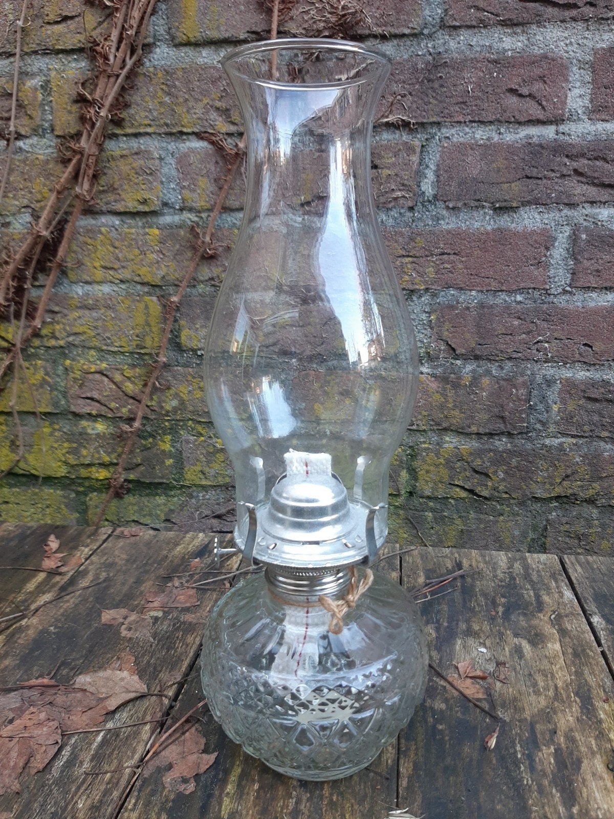 Riverdale olielamp met lont, Huis en Inrichting, Woonaccessoires | Kandelaars en Kaarsen, Ophalen of Verzenden, Riverdale
