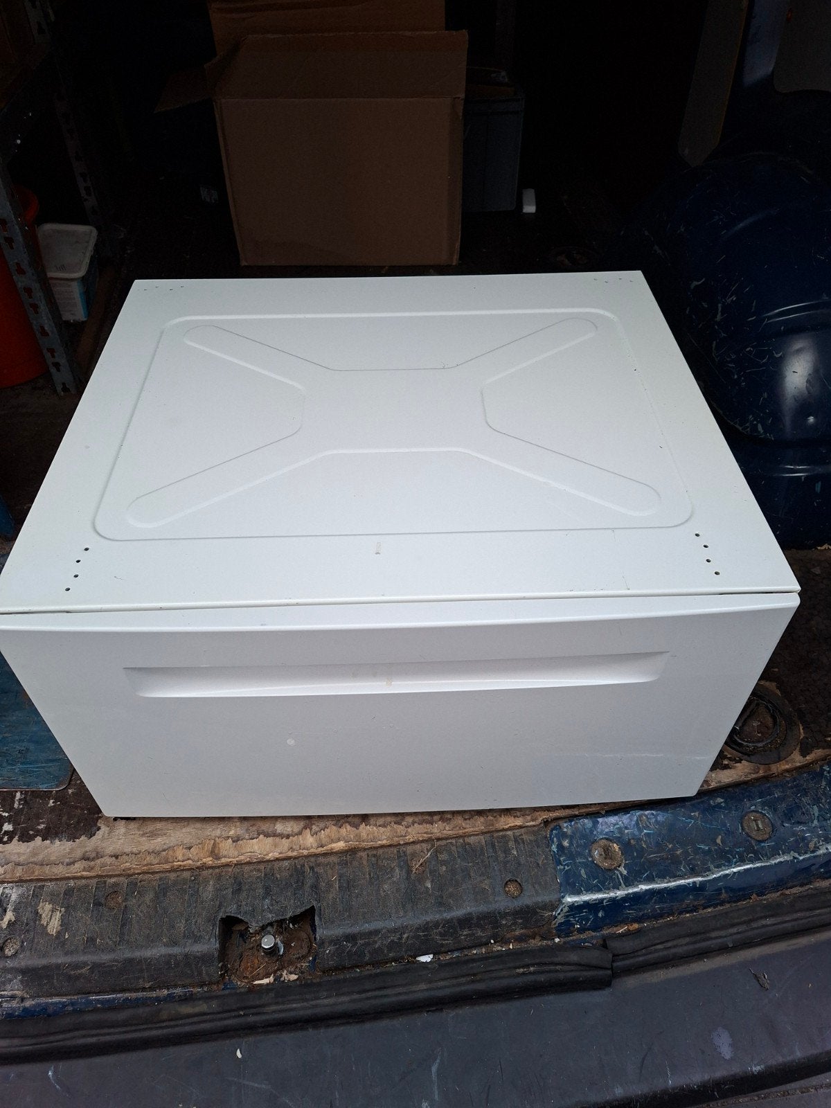 Wasmachine onderstel met lade - Verhoger voor wasmachine, Ophalen, Gebruikt, 1200 tot 1600 toeren