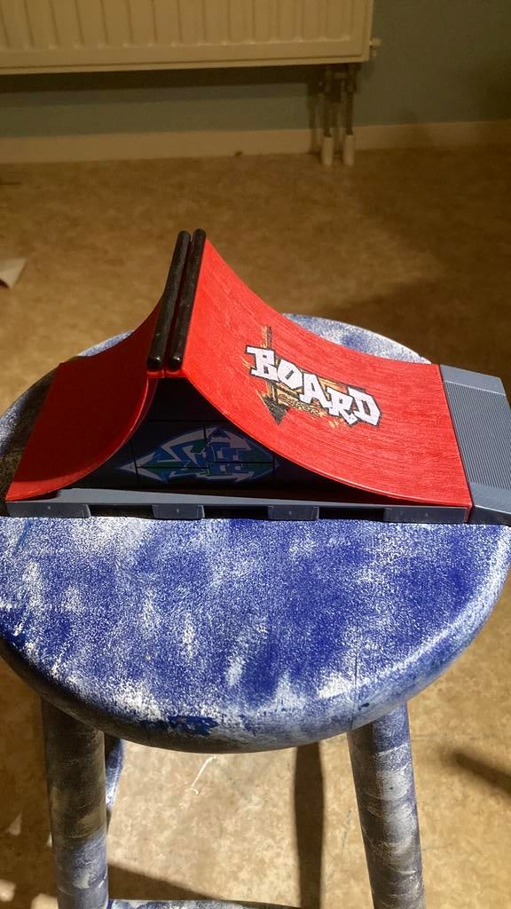 Fingerboard Spine Ramp, Ophalen of Verzenden, Zo goed als nieuw
