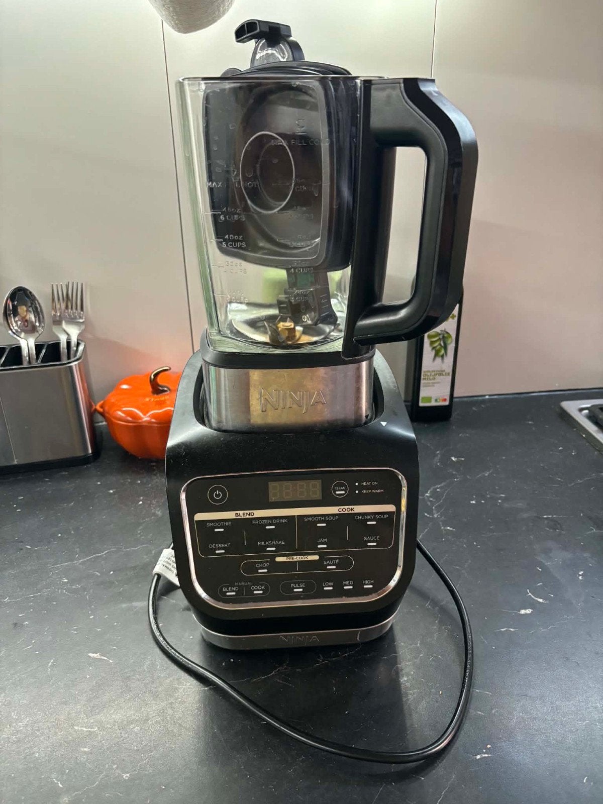 NINJA Foodi 2-in-1 Blender HB150EU - Goede staat, Ophalen, Gebruikt, Soepmaker