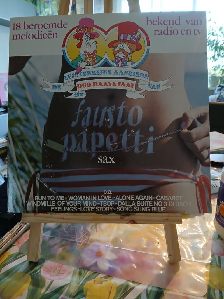 Fausto Papetti Sax - 18 Beroemde Melodieën LP, Cd's en Dvd's, Vinyl | Pop, Ophalen of Verzenden, 1970 - 1979, Gebruikt