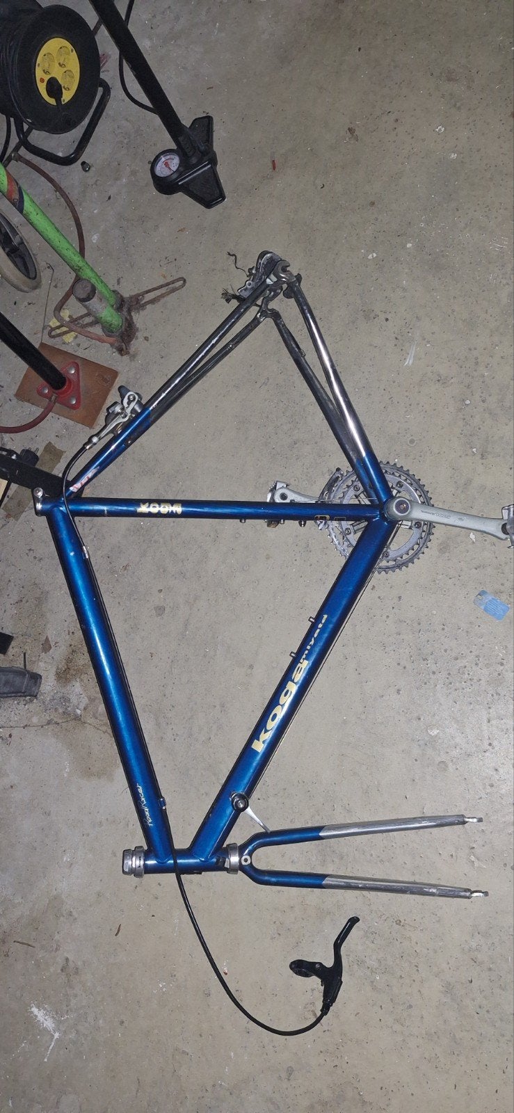 3 frames met losse onderdelen2, Fietsen en Brommers, Fietsen | Oldtimers, 55 tot 59 cm, Ophalen of Verzenden