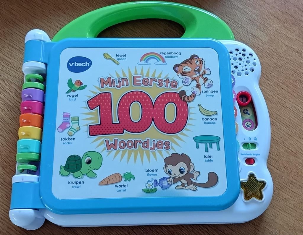 VTech Mijn Eerste Woordjes Boek - Interactief Leerplezier, Kinderen en Baby's, Speelgoed | Vtech, Ophalen, Gebruikt, 6 maanden tot 2 jaar