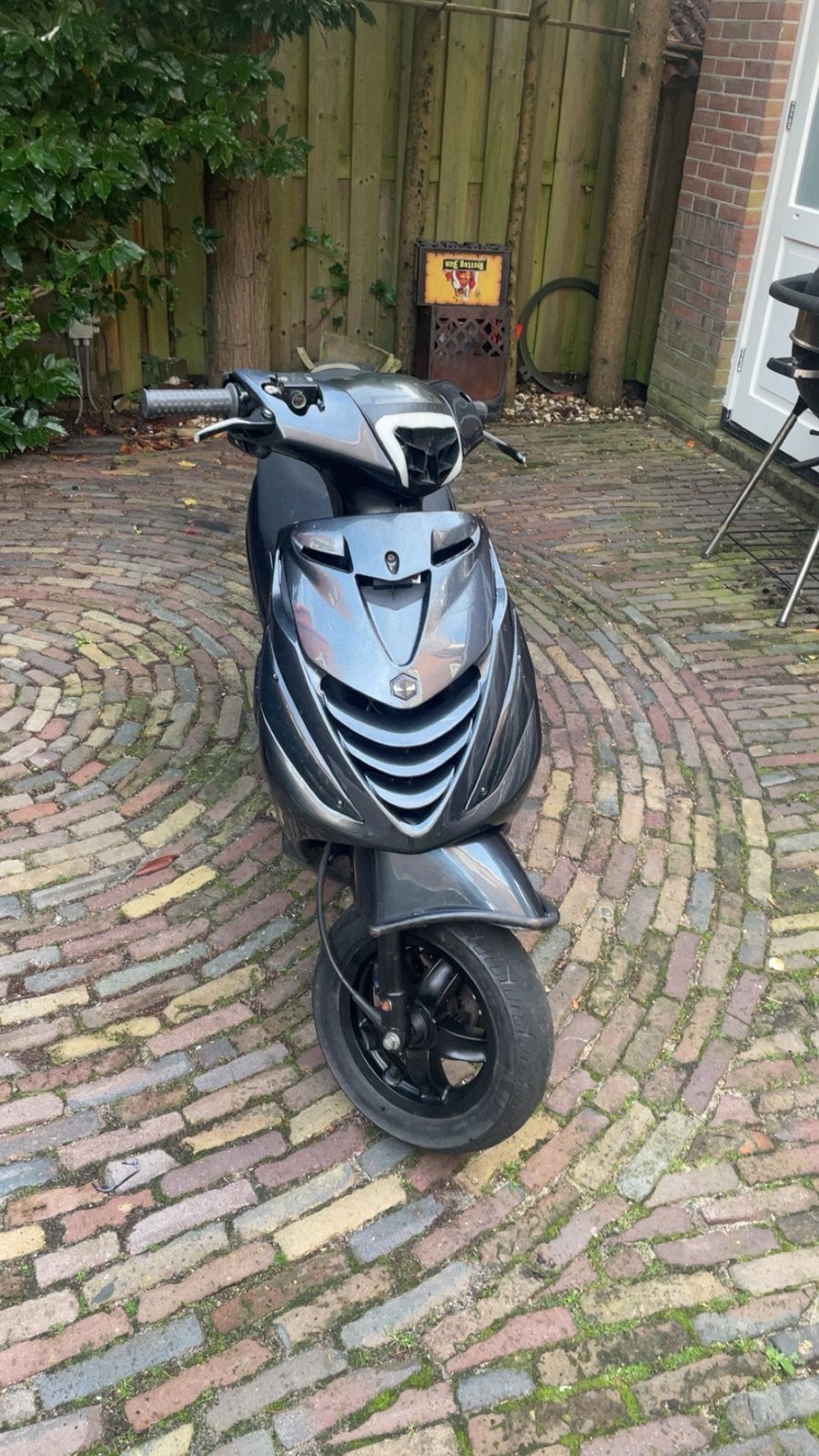 Piaggio zip 80cc 4t Project (teruil), Ophalen, Maximaal 45 km/u, Zip, Zo goed als nieuw