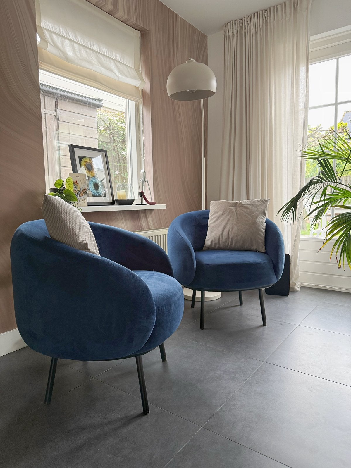 Habitat Cajou | Adrien Carvès | Fauteuils | Als new | Veloer, Ophalen, Zo goed als nieuw, 75 tot 100 cm