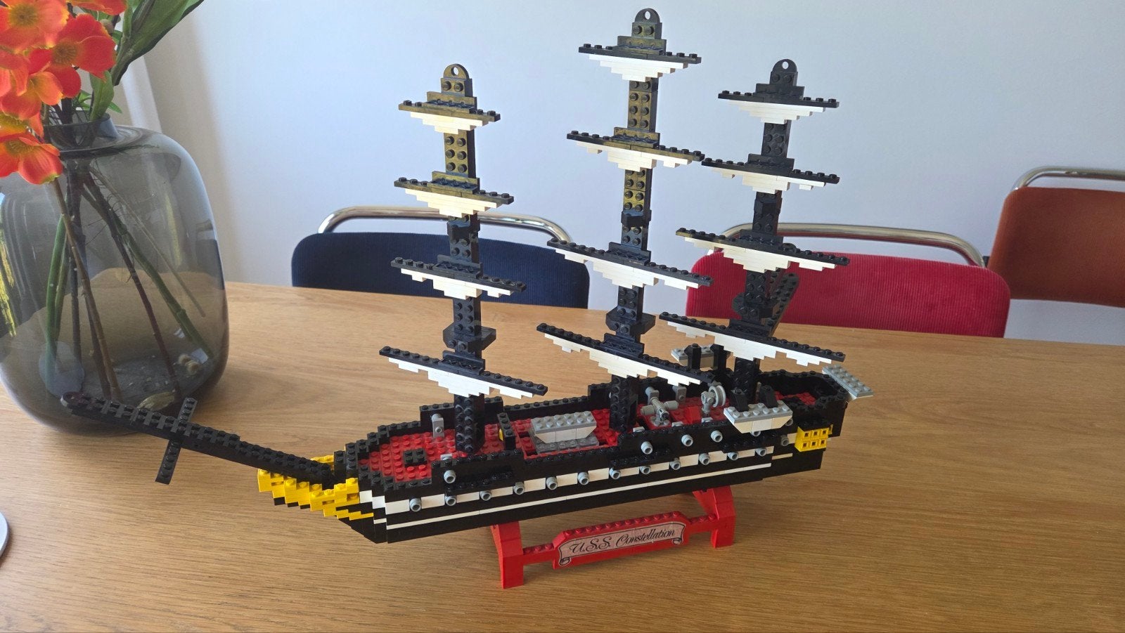 Lego U.S.S. Constellation, item 398, Ophalen of Verzenden, Gebruikt