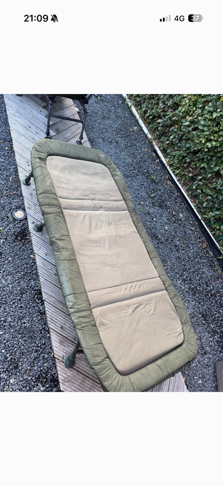 FOX FX FLATLINER KINGSIZE KARPERSTRETCHER KARPER BED, Ophalen, Zo goed als nieuw, Overige typen