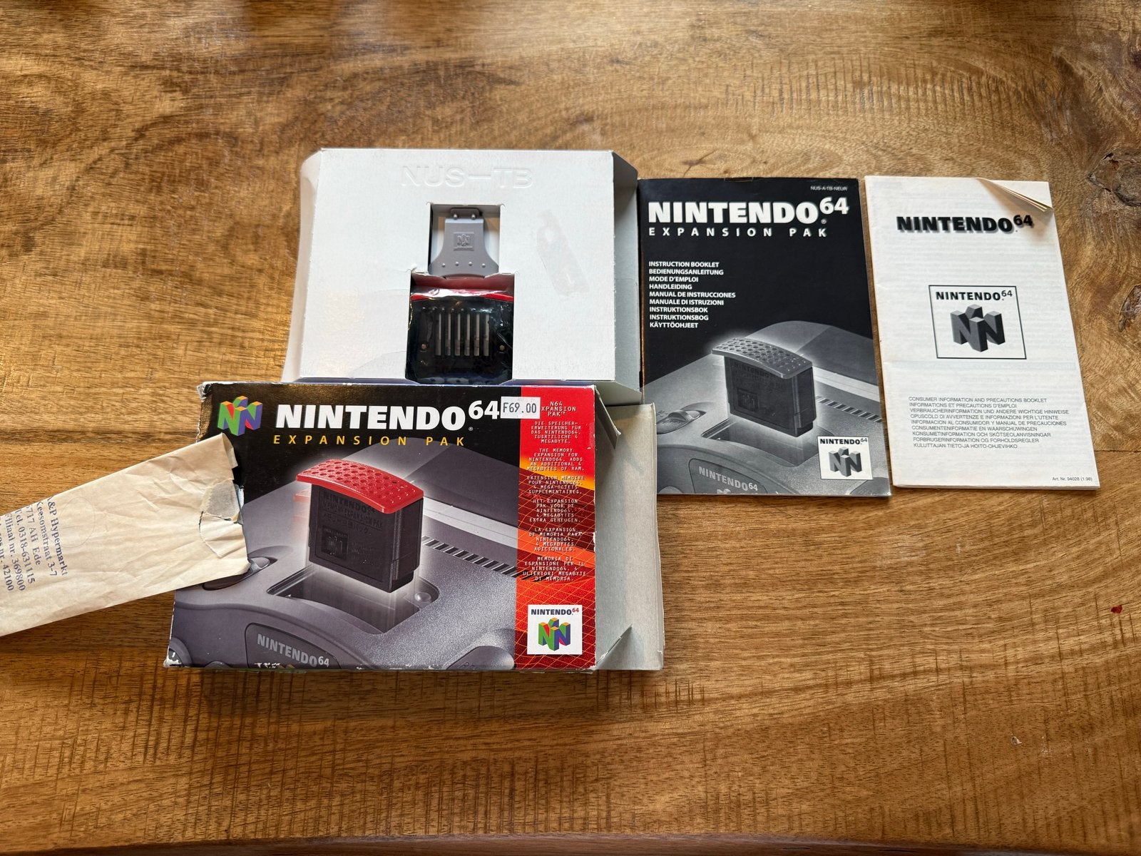 Nintendo 64 Expansion Pak CIB - Zeer Mooie Staat!, Spelcomputers en Games, Spelcomputers | Nintendo 64, Ophalen of Verzenden, Zo goed als nieuw