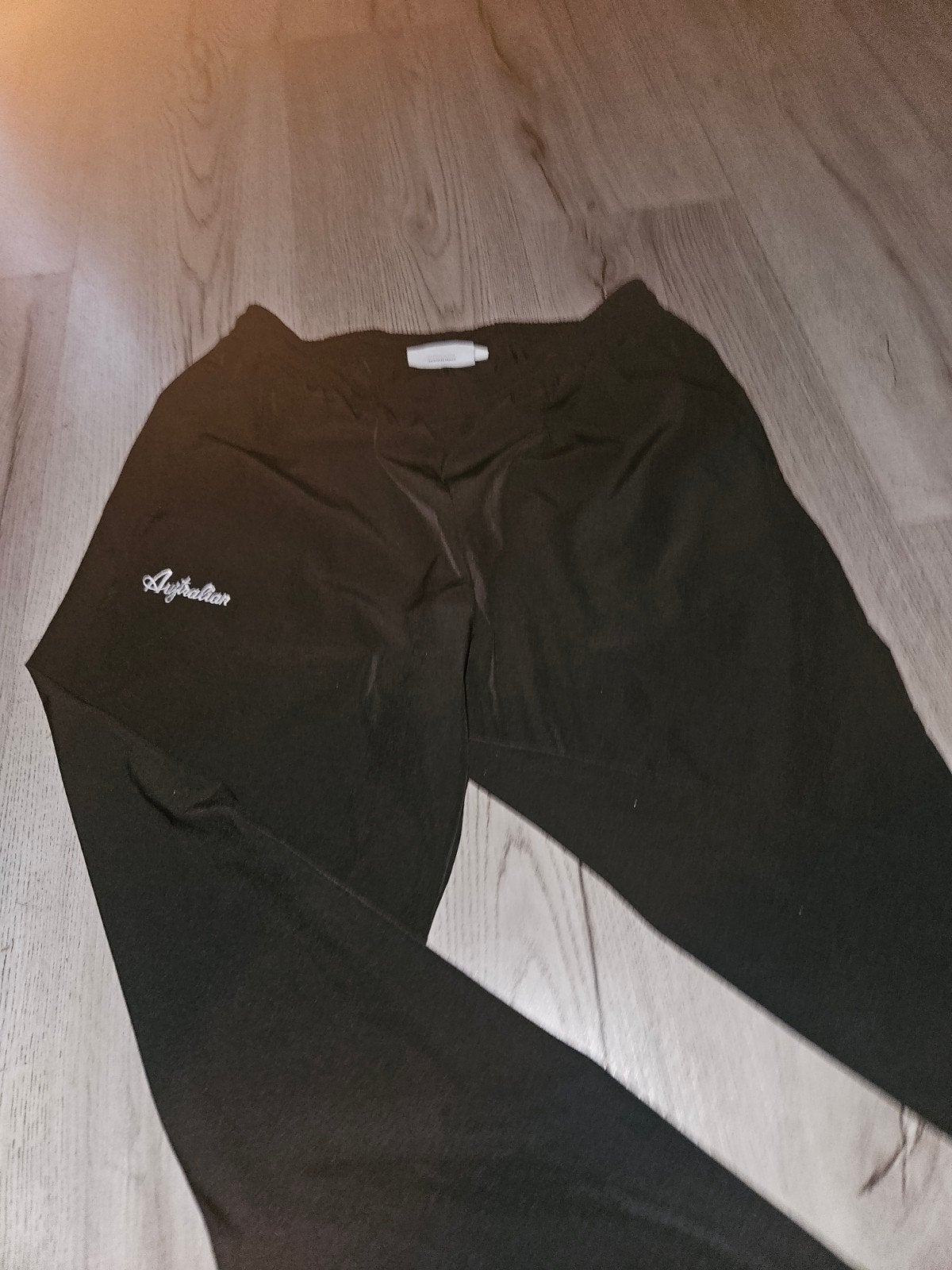 Australian trainingspak - Zwart/Grijs - Maat xl, Ophalen, Maat 56/58 (XL), Zo goed als nieuw, Grijs