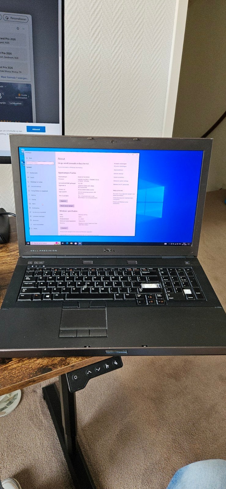 Dell Precision M6600 Laptop i7-2960XM 12GB RAM Quadro 3000M, Computers en Software, Windows Laptops, Gebruikt, 17 inch of meer