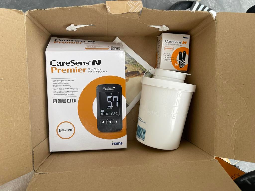 CareSens N Premier Bloedglucosemeter Startpakket, Ophalen of Verzenden, Nieuw, Overige typen