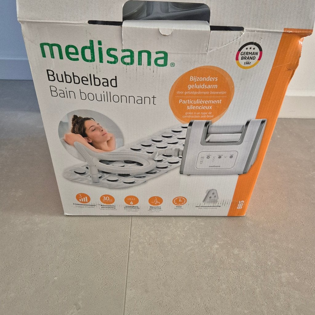 Bubbelbad mat (compleet), Ophalen, Minder dan 50 cm, Overige typen, Zo goed als nieuw