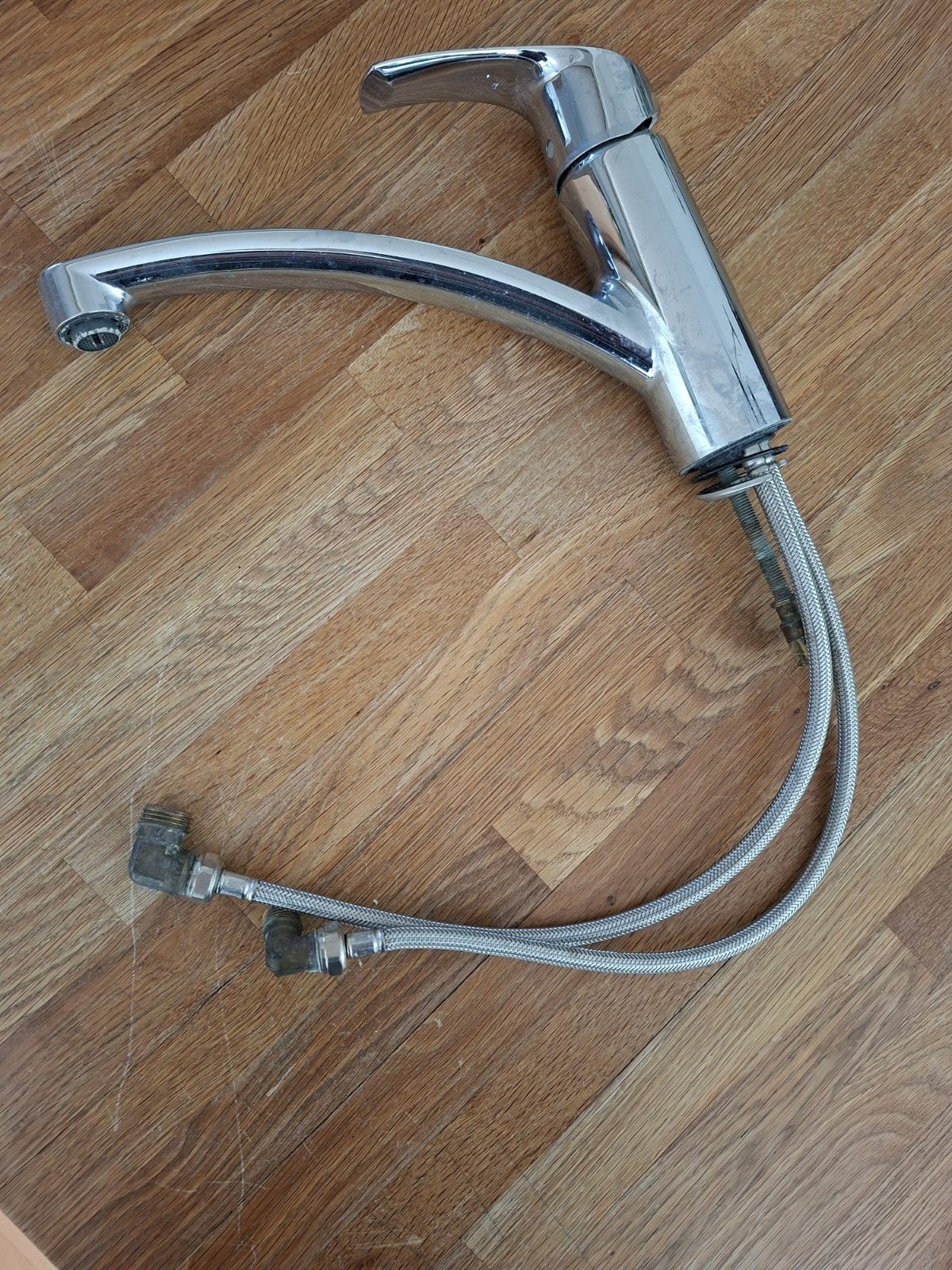 Grohe keukenmeng thermostaat kraan, Ophalen, Chroom, Kraan