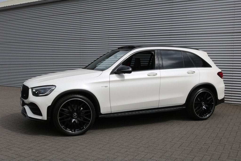 Mercedes-Benz GLC AMG 43 4MATIC AMG Nightpakket (Panoramadak, Automaat, 12 maanden, Gebruikt, Zwart