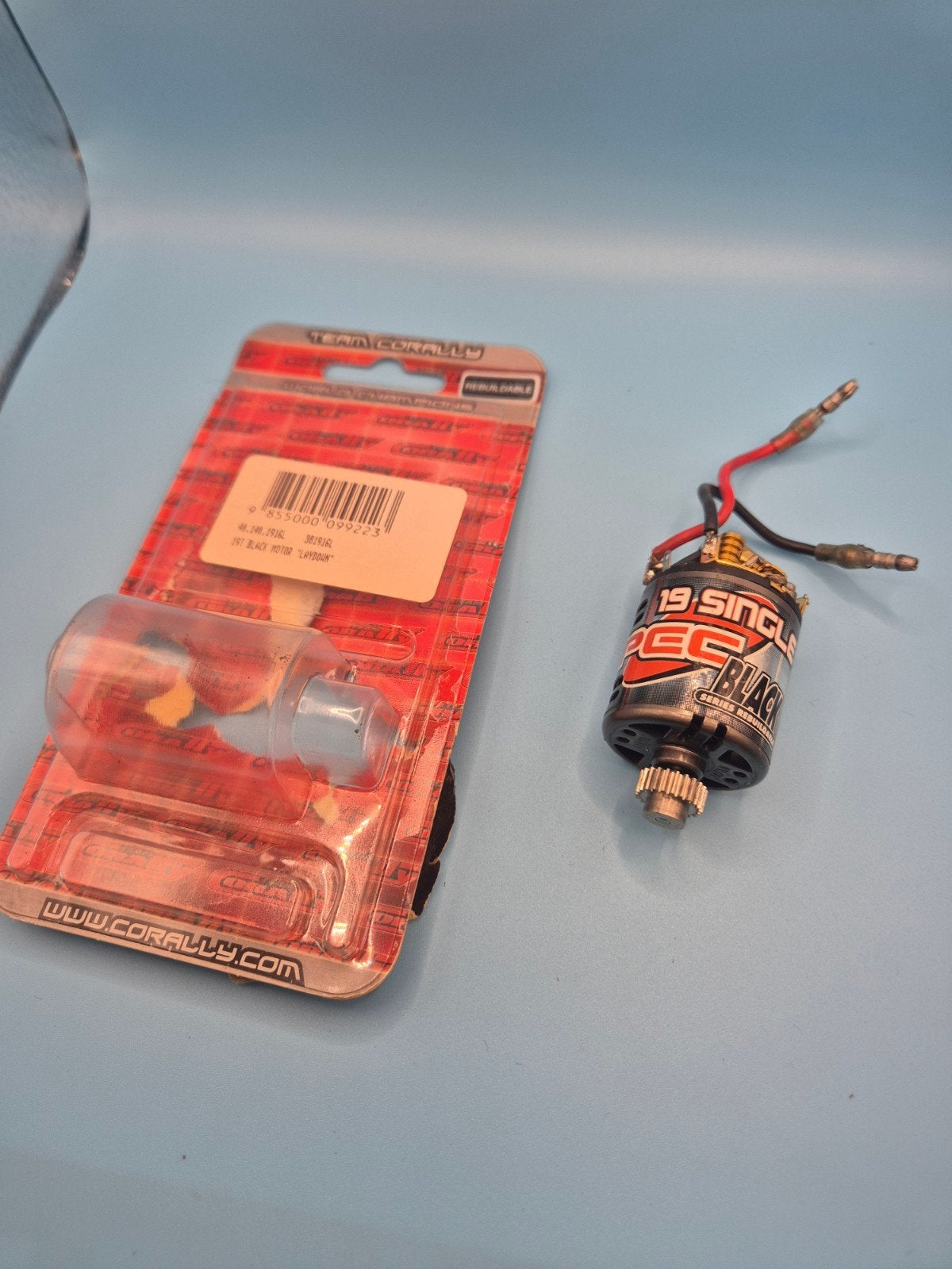 vintage Team Corally Spec Black 19 Turn Single brushed motor, Hobby en Vrije tijd, Ophalen of Verzenden, Onderdeel