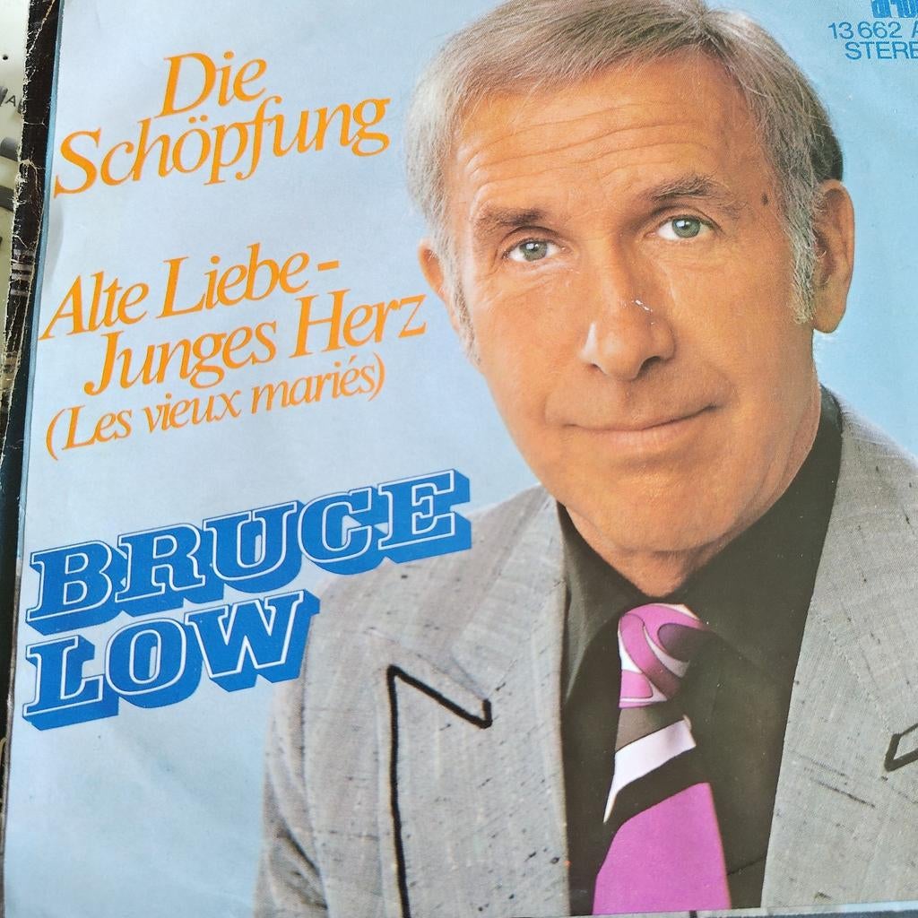 Bruce Low - Die Schöpfung / Alte Liebe - Junges Herz, Ophalen of Verzenden, Gebruikt, 7 inch