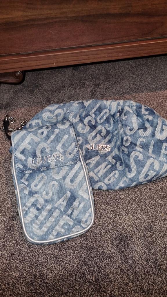Geuss tas en teltasje nieuw, Ophalen of Verzenden, Nieuw, Zwart, Handtas