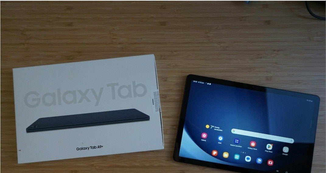 Samsung Galaxy Tab A9+ Tablet - Zo goed als nieuw, Computers en Software, Windows Tablets, Zo goed als nieuw, Wi-Fi, 11 inch, 64 GB