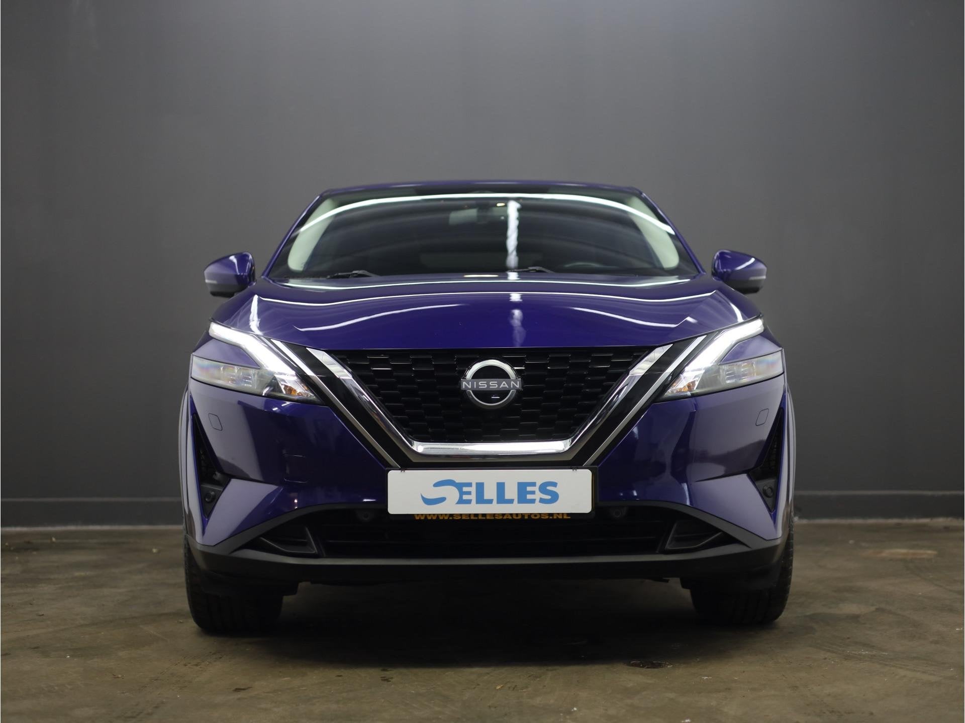 Nissan Qashqai 1.3 MHEV Xtronic N-Connecta | Carplay & Andro, Auto's, Stof, Blauw, Bedrijf, Qashqai