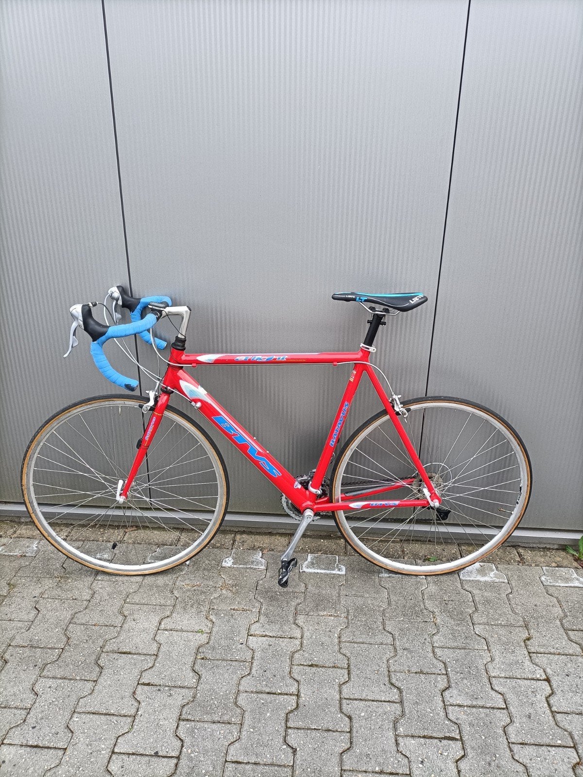 Rode racefiets, 28 inch, 14 versnellingen, 60 cm frame, Ophalen