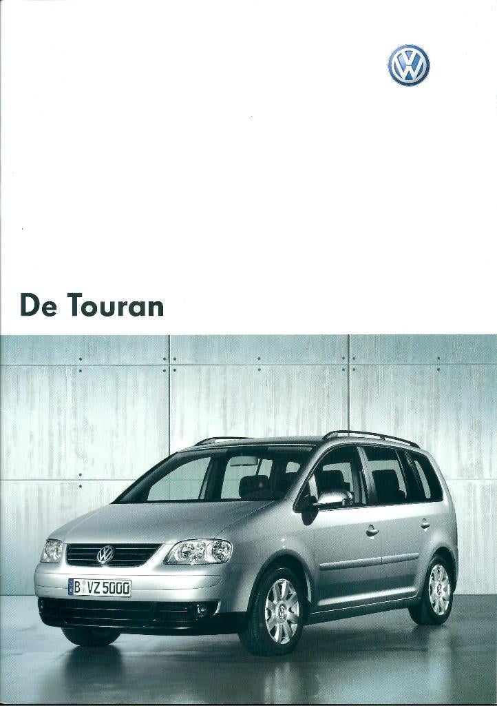 Brochure VW Touran April 2003, Ophalen of Verzenden, Gelezen, Volkswagen