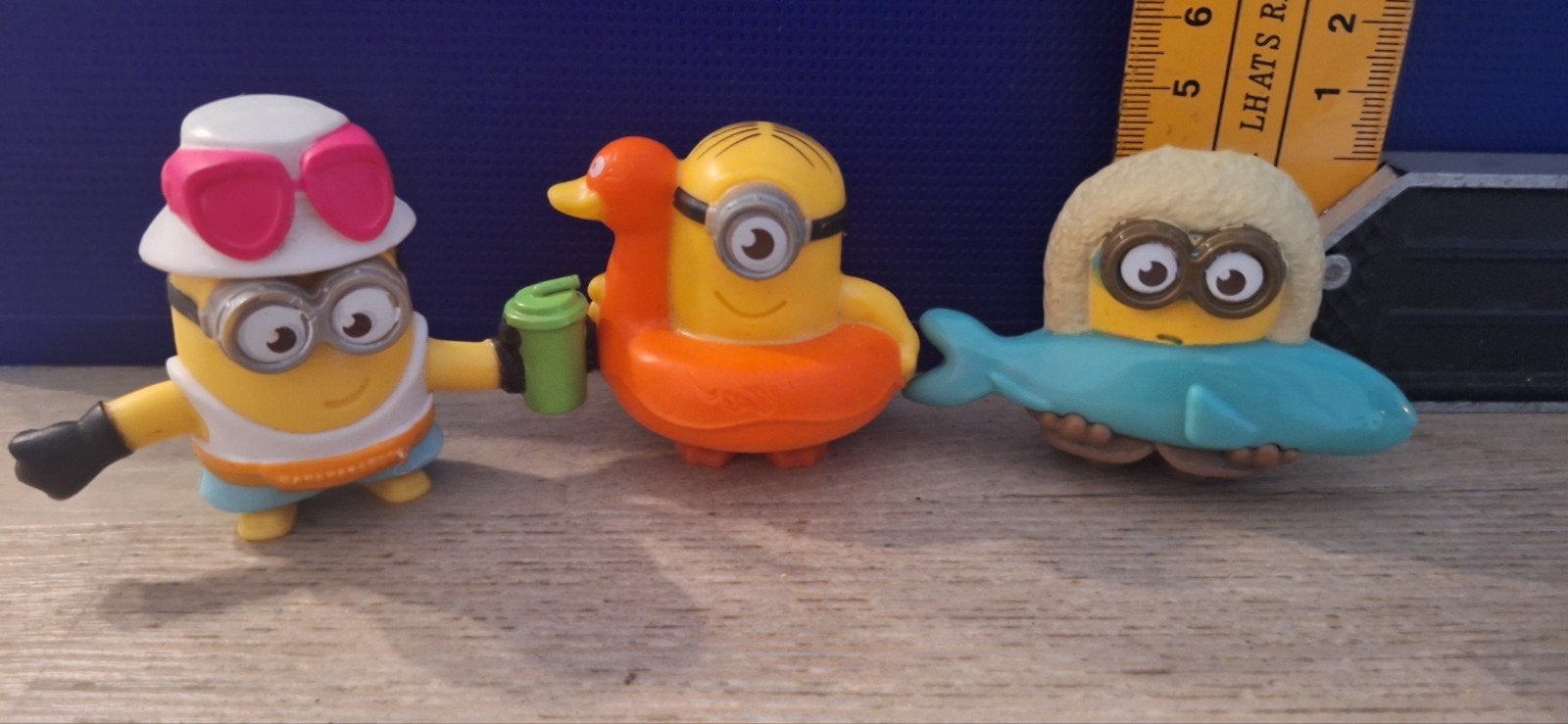 Minions poppetjes set van 3 (9526), Verzamelen, .., Ophalen of Verzenden, Zo goed als nieuw, .