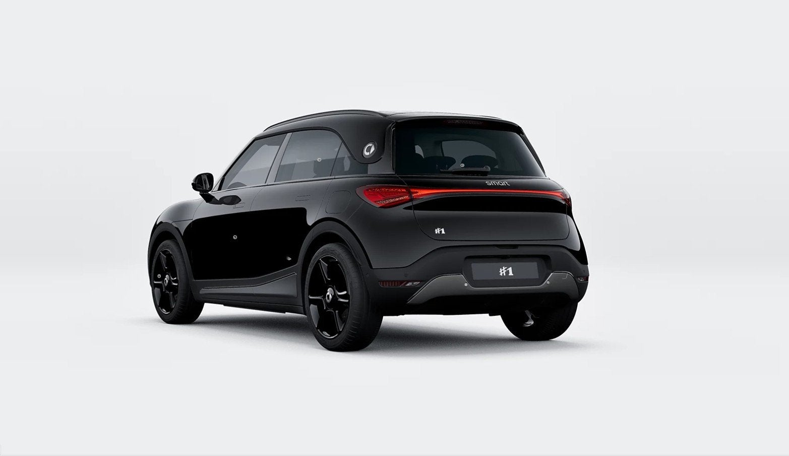 Smart #1 Pro+ Black Collection 66 kWh | Memorypakket voorsto, Auto's, Automaat, Achterwielaandrijving, Zwart, Zwart