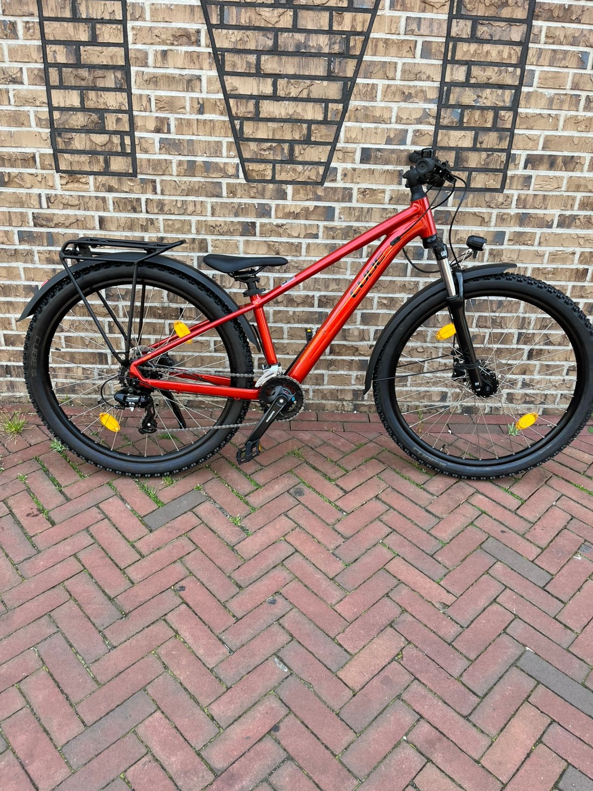 Cube Aim one XS FE  sundowner´n´black mountainbike, Hardtail, Nieuw, Schijfrem, Ophalen