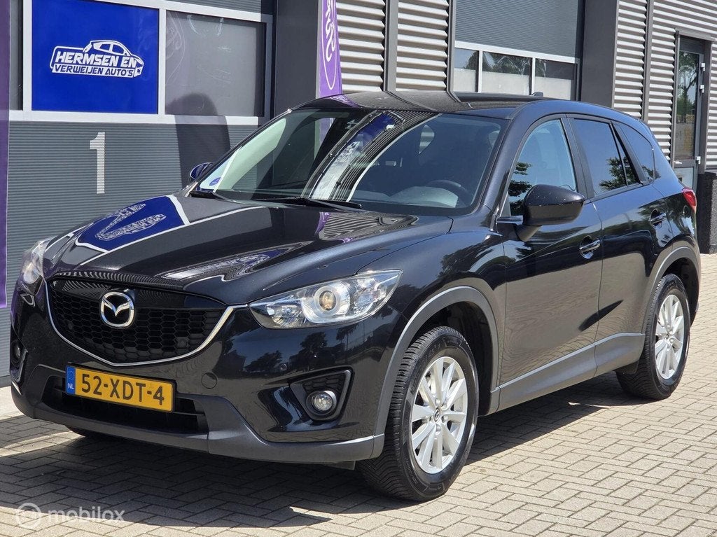 Mazda CX-5 2.0 TS 2WD Skyactive-g 160pk trekhaak!, Voorwielaandrijving, Euro 5, Stof, Zwart