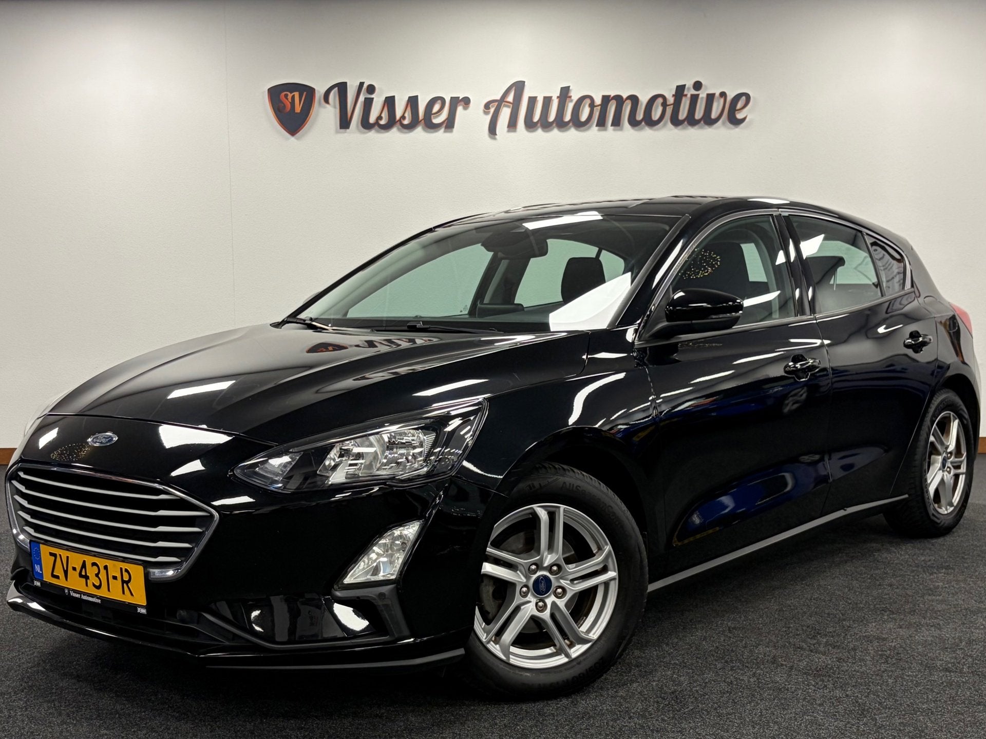 Ford Focus 1.0 EcoBoost Trend Edition Business*NAP*Airco*Tre, Auto's, 101 pk, Gebruikt, Euro 6, Zwart