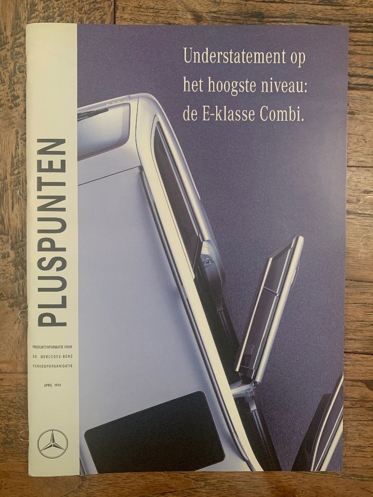 Productinformatie Mercedes-Benz E-klasse combi S210 1996, Nieuw, Mercedes-Benz, Mercedes, Ophalen of Verzenden