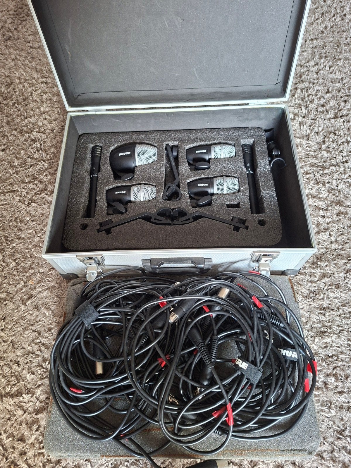 shure pgdmk 6 delig mic set, Ophalen, Instrumentmicrofoon
