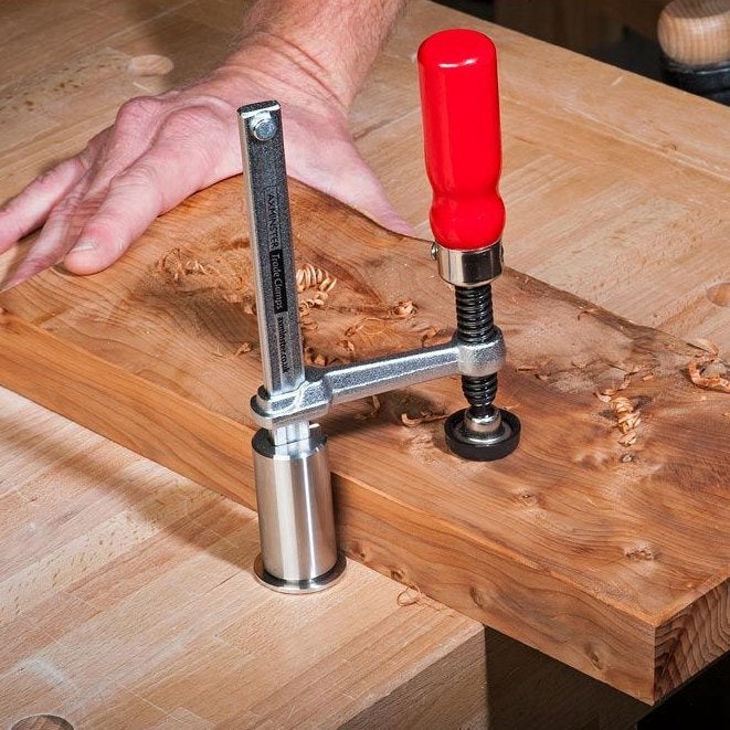 Axminster Schroefklem MFT 'hold down' past in 20 mm gaten, Ophalen of Verzenden, Nieuw