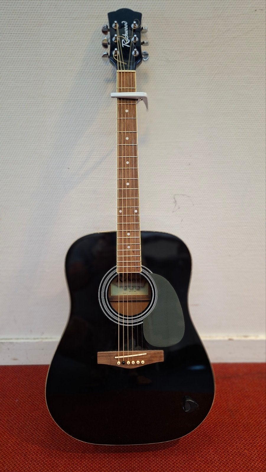 Richwood Artist Series RD-12-BK Western gitaar, Ophalen, Gebruikt, Western- of Steelstringgitaar