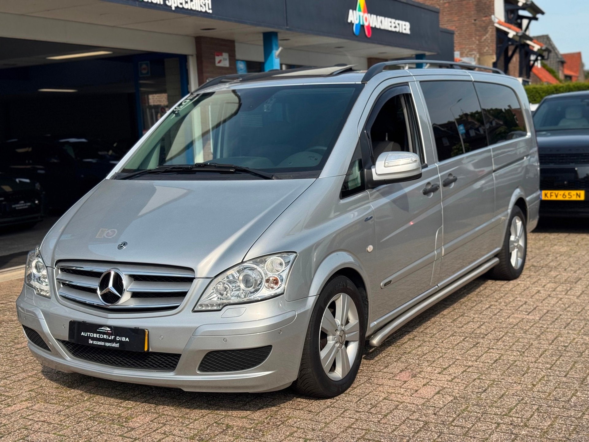 Mercedes-Benz Vito 122 CDI 343 DC Comfort Plus XL 2014 MARGE, Auto's, Automaat, Gebruikt, Zwart, 2987 cc