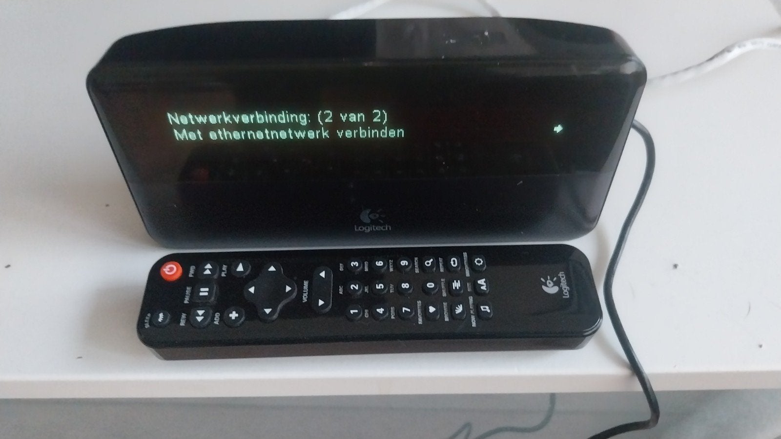 Logitech Squeezebox  met ⁸afstandsbediening, Ophalen of Verzenden, Gebruikt, HDMI, Zonder harde schijf