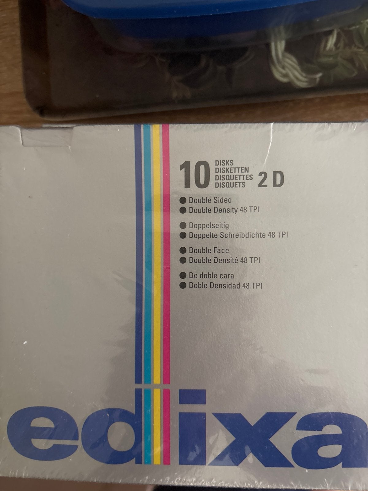 Edixa 5.25" diskettes 2D Double Density, nieuw in folie, Ophalen