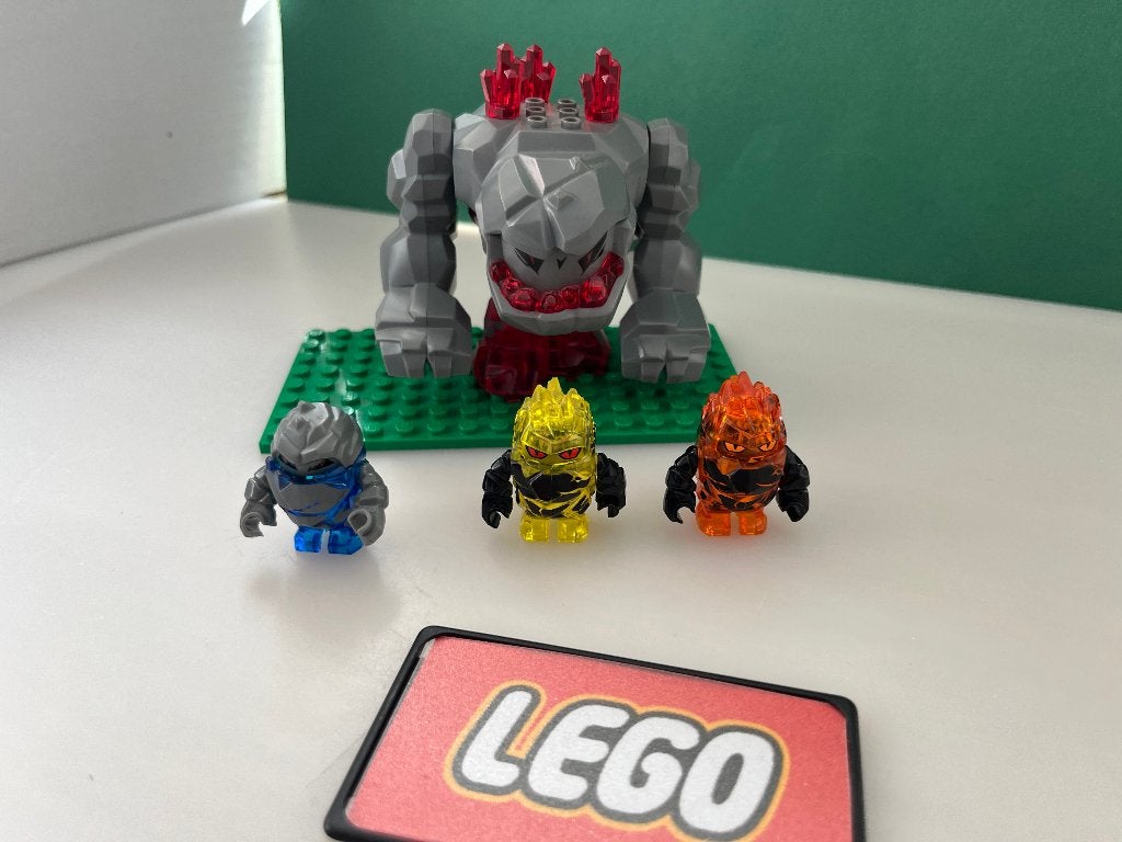 lego power miners minifiguren poppetjes Rock Monsters, Ophalen of Verzenden, Zo goed als nieuw, Accessoire, Lego