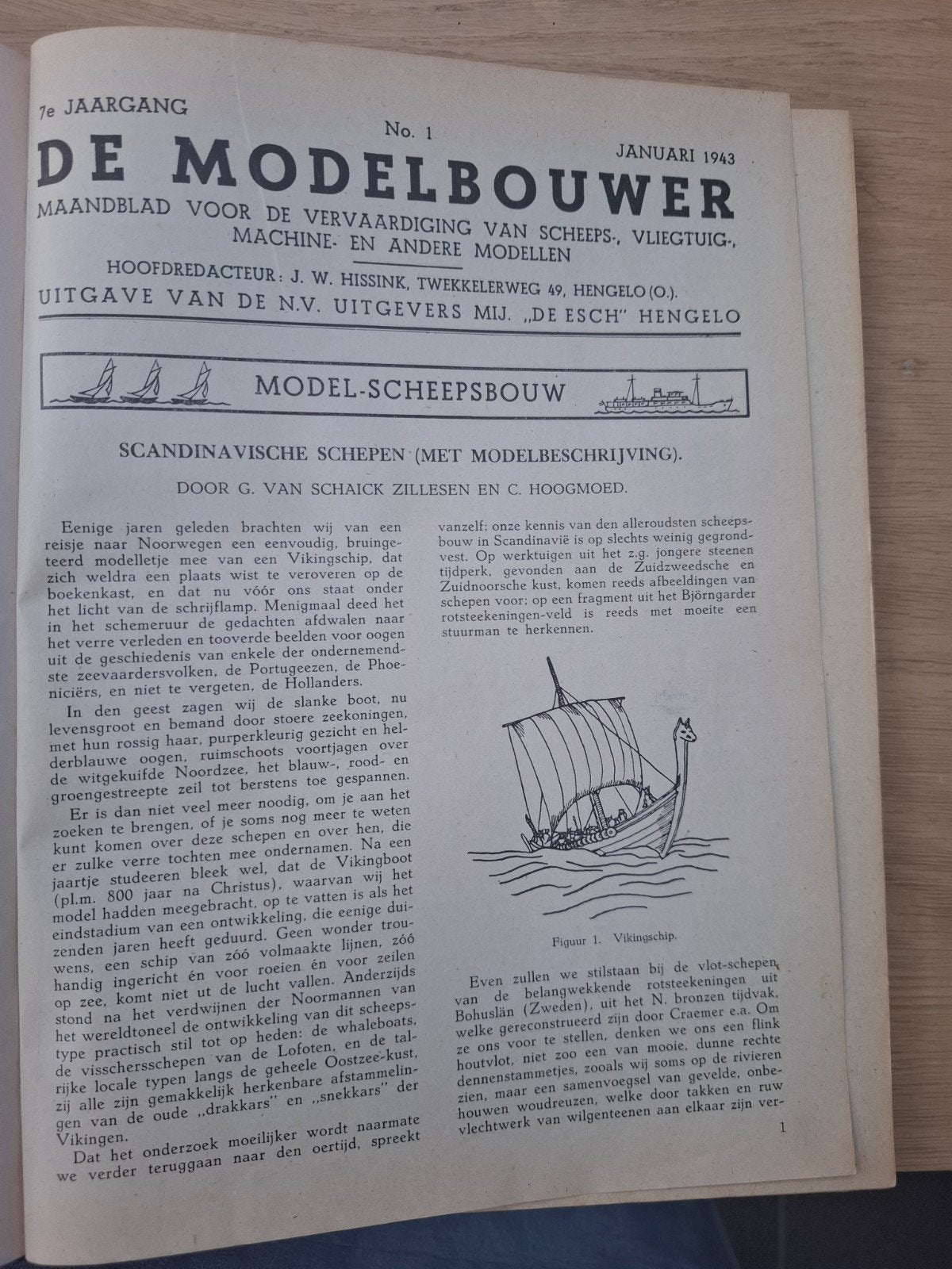 De Modelbouwer jaargang 7 1943, Ophalen of Verzenden