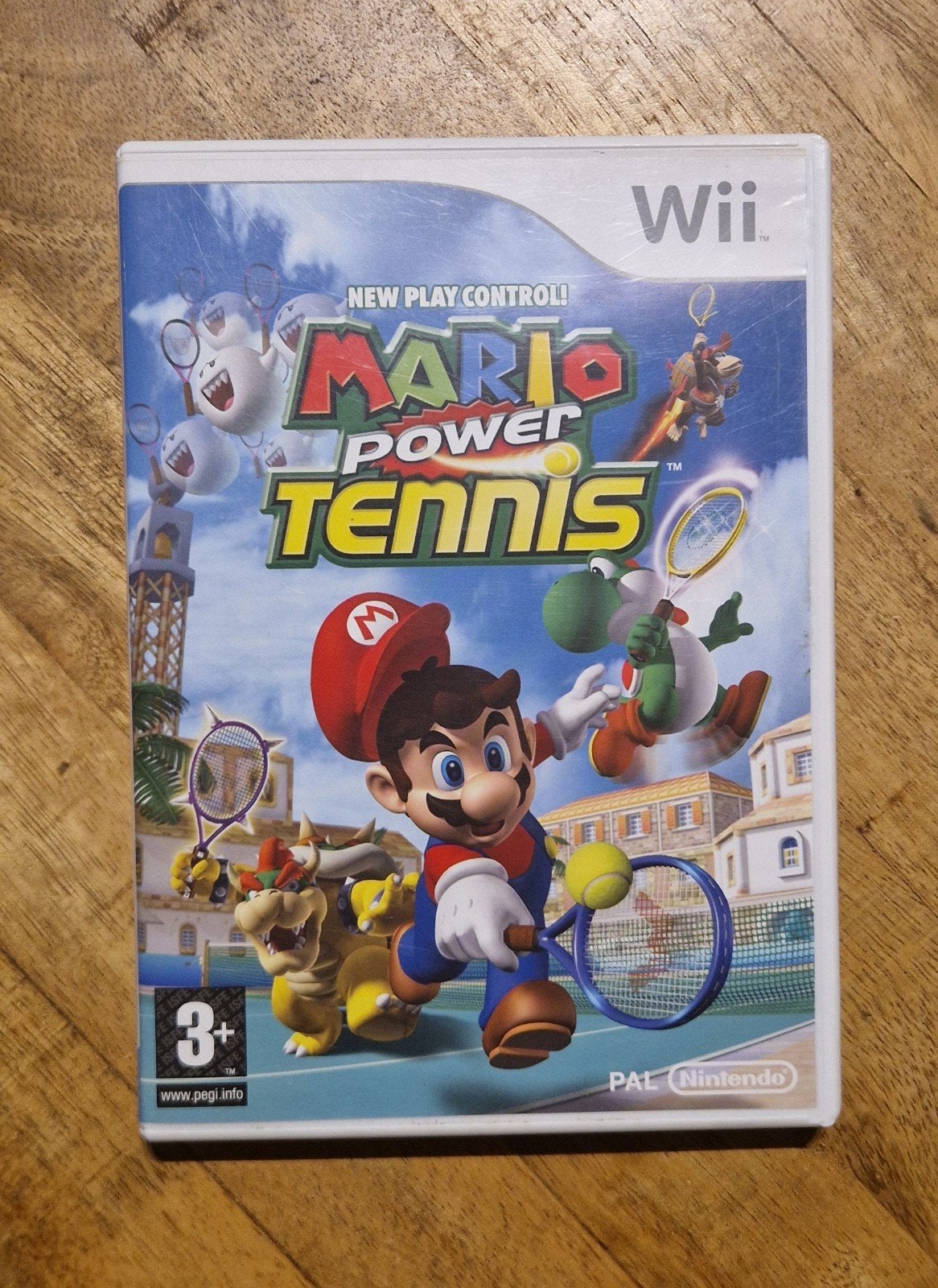 Mario Power Tennis Wii - Geef je tennisspel extra power!, Spelcomputers en Games, Games | Nintendo Wii, Ophalen of Verzenden, Zo goed als nieuw