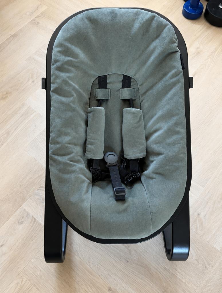 Kidsmill wipstoel + newborn frame + bekleding + adapters, Ophalen, Gebruikt, Wipstoel, Overige merken