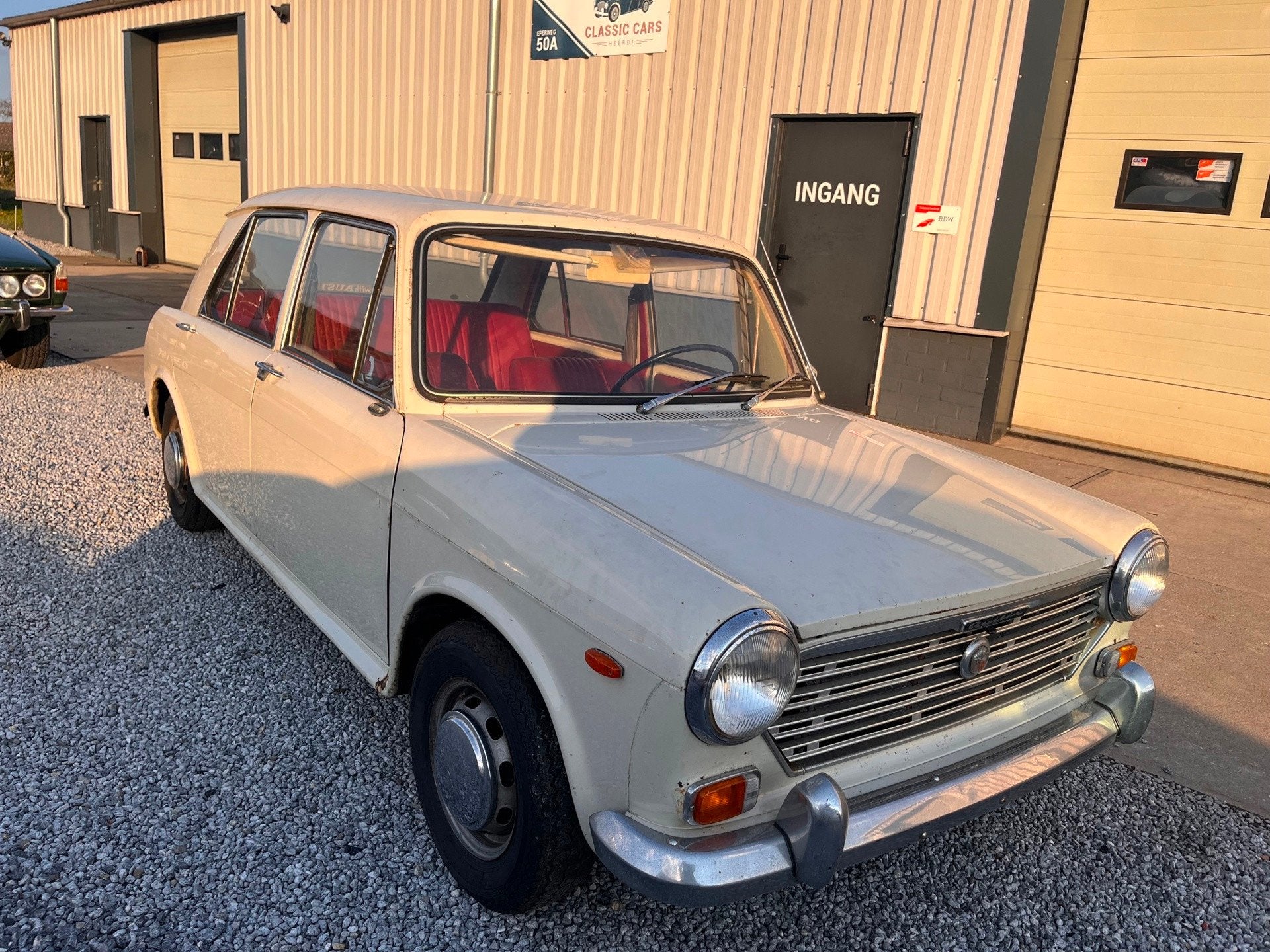 Austin Glider 1100 de Luxe, Auto's, Oldtimers, Voorwielaandrijving, Austin, Overige brandstoffen, Wit