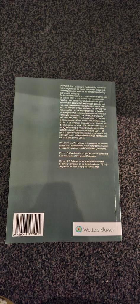 Inkomstenbelasting 2024 - Heithuis, Kavelaars, Schuver, Boeken, Studieboeken en Cursussen, Nieuw, Ophalen of Verzenden, WO, Gamma