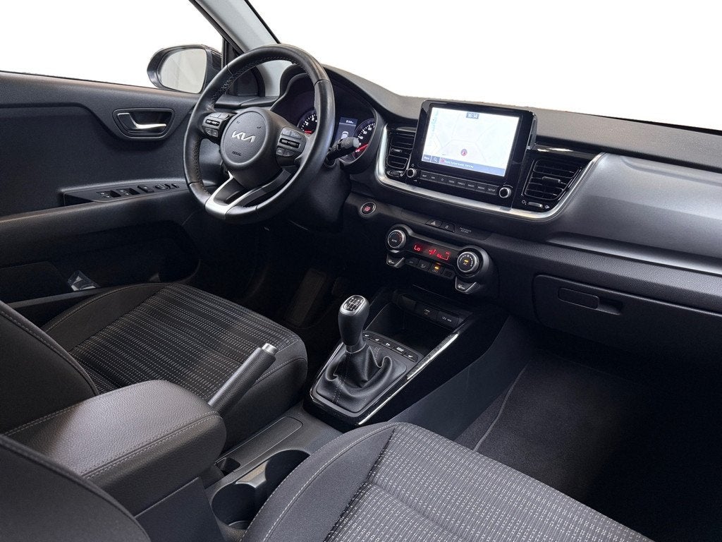 Kia Stonic 1.0 T-GDi MHEV DynamicPlusLine I Camera I CarPlay, Auto's, Kia, Keurmerk '100% Onderhouden', Gebruikt, Euro 6, Zwart