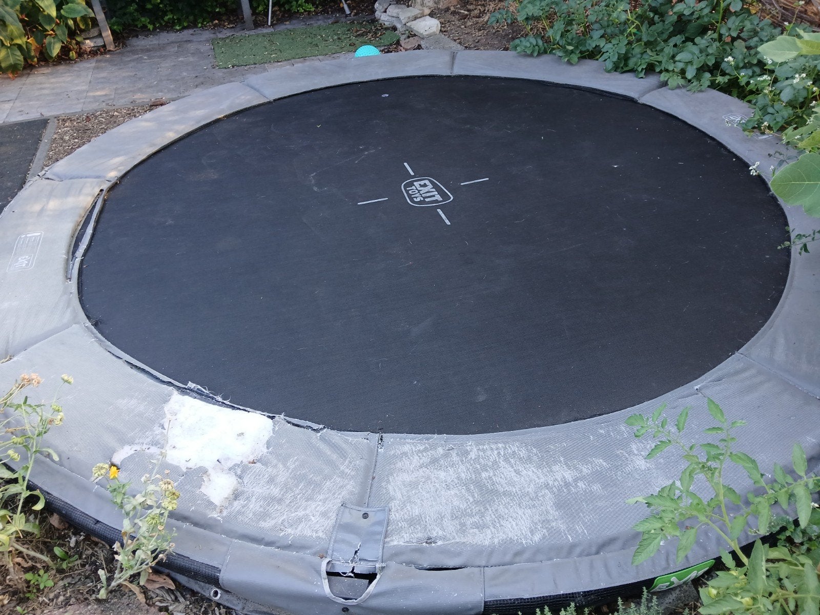 trampoline, Ophalen, Gebruikt