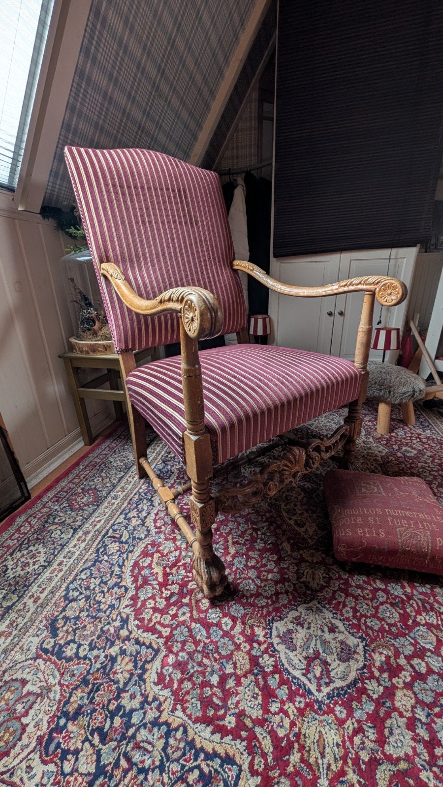 Antieke Fauteuil Lodewijk XIII/XIV Stijl, Ophalen