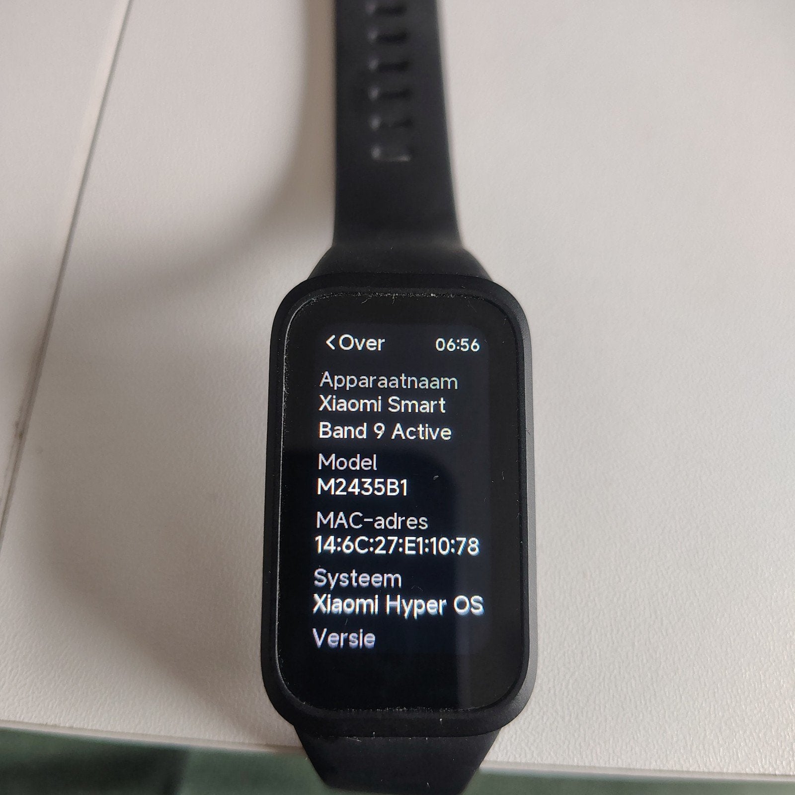Xiaomi Smart Band 9 Active - Zwart (geen oplader), Ophalen of Verzenden, Gebruikt, Overige merken, Waterdicht