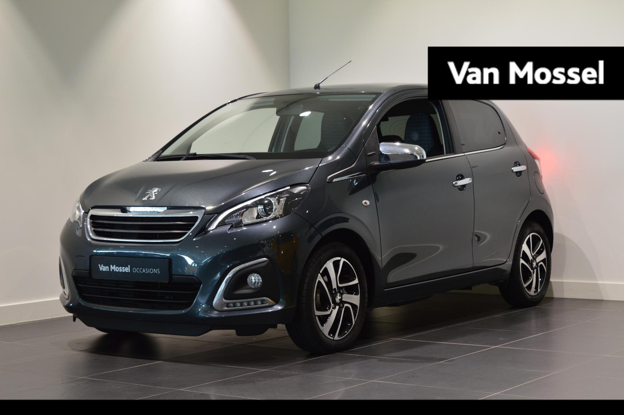 Peugeot 108 1.0 e-VTi Allure ACHTERUITRIJCAMERA - AIRCO - ZU, Auto's, Stof, Gebruikt, Euro 6, 4 stoelen